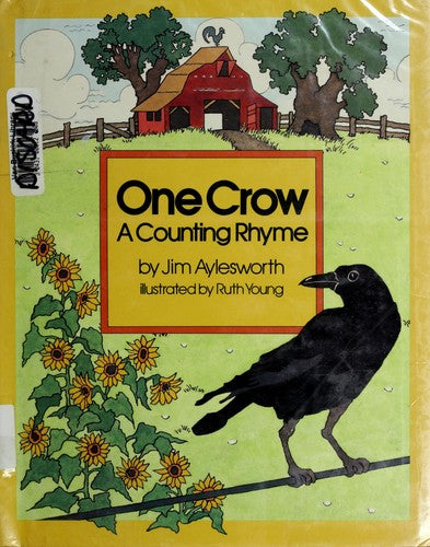 One Crow, A Counting Rhyme, Jim Aylesworth, Paperback book cover