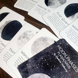 Moon Phases Flashcards (Set of 9 Cards)