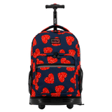 J World Sunrise Rolling Backpack (18 Inch)