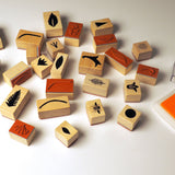 Stamp Garden- 25 Stamps, 2 Ink Pads