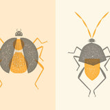 Stamp Bugs- 25 Stamps, 2 Ink Pads