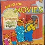 The Berenstain Bears Go to the Movies, Stan & Jan Berenstain, Board Book book cover
