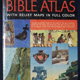 The Golden Bible Atlas With Relief Maps in Full Color, Samuel Terrien, Hardcover book cover