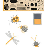 Stamp Bugs- 25 Stamps, 2 Ink Pads