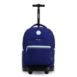 J World Sunrise Rolling Backpack (18 Inch)