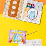 Watercolor Monster Painting Book - 30 pages