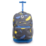 J World Sunrise Rolling Backpack (18 Inch)