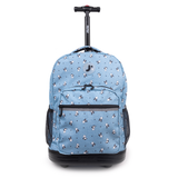 J World Sunrise Rolling Backpack (18 Inch)