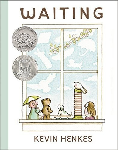 Waiting, Kevin Henkes, Hardcover book cover