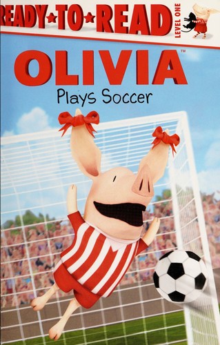 Olivia Goes to the Library- Ready to Read Level One, Lauren Forte, Paperback book cover