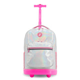 J World Sunrise Rolling Backpack (18 Inch)