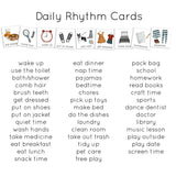Daily Rhythm Cards (Set of 42 Cards)