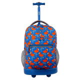 J World Sunrise Rolling Backpack (18 Inch)