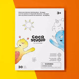 Watercolor Monster Painting Book - 30 pages