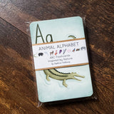 Animal Alphabet Flashcards (Set of 26 Cards)