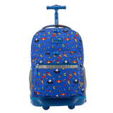 J World Sunrise Rolling Backpack (18 Inch)