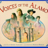 Voices of the Alamo, Sherry Garland, Hardcover book cover