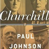 Churchill, Paul Johnson, Paperback book cover