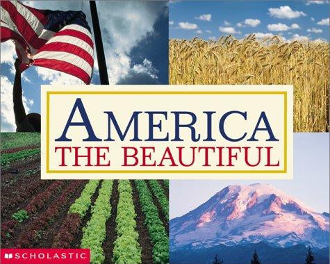 America the Beautiful, Katharine Lee Bates, Paperback book cover