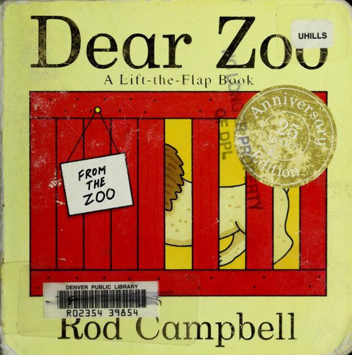 Dear Zoo: 25th Anniversary Edition, Rod Campbell, Board Book book cover
