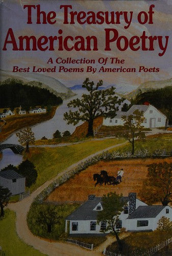 The Treasury of American Poetry, Editor Nancy Sullivan, Hardcover book cover