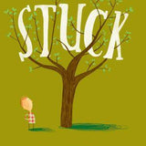 Stuck, Oliver Jeffers, Hardcover book cover