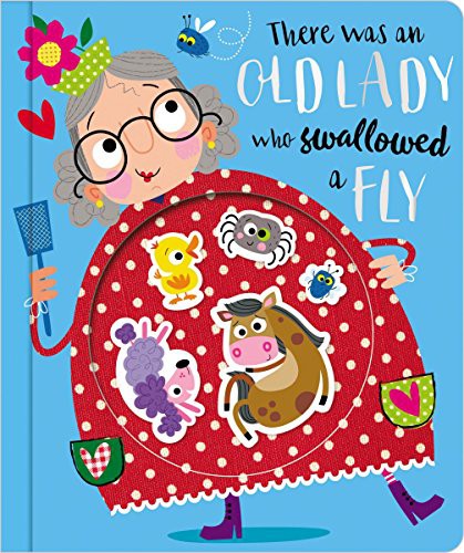 There Was an Old Lady Who Swallowed a Fly, Make Believe Ideas Ltd., Board Book book cover