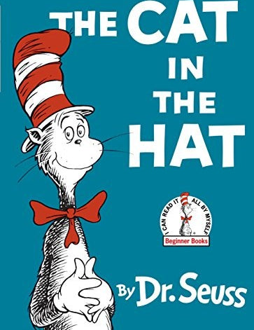 The Cat In The Hat, Dr. Seuss, Hardcover book cover