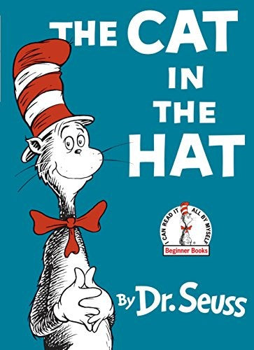 The Cat In The Hat, Dr. Seuss, Hardcover book cover