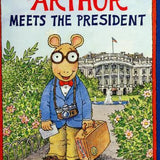 Arthur Meets the President, Marc Brown, Paperback book cover