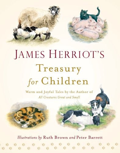 James Herriot's Treasury for Children, James Herriot, Hardcover book cover