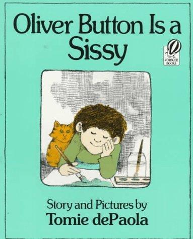 Oliver Button Is a Sissy, Tomie dePaola, Paperback book cover