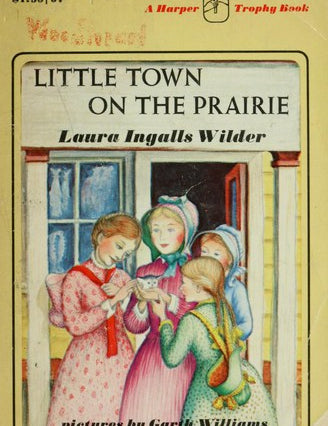 Little Town on the Prairie, Laura Ingalls Wilder, Paperback book cover