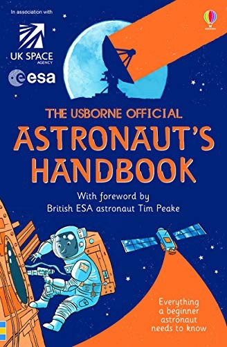 Usborne Official Astronaut's Handbook, Louie Stowell, Paperback book cover