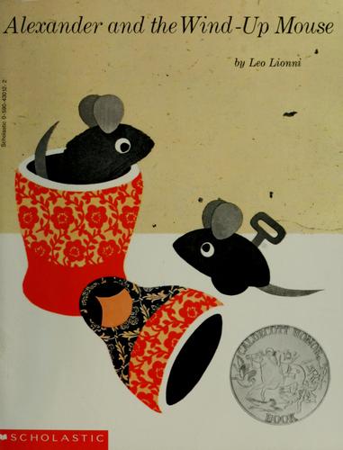Alexander and the Wind-Up Mouse, Leo Lionni, Paperback book cover