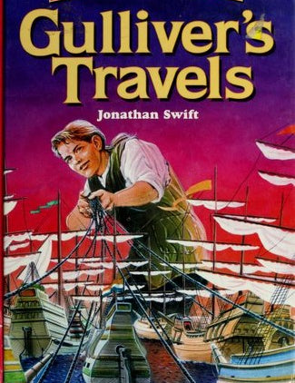 Gulliver’s Travels- Treasury of Illustrated Classics, Jonathan Swift, Hardcover book cover