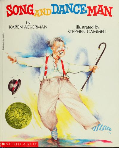 Song and Dance Man, Karen Ackerman, Paperback book cover