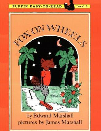 Fox on Wheels, Edward Marshall, Paperback book cover
