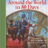 Classic Starts®: Around the World in 80 Days, Jules Verne, Hardcover book cover