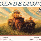 Dandelions, Eve Bunting, Paperback book cover