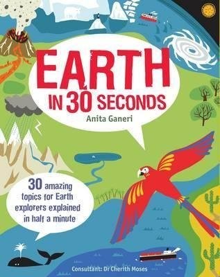 Earth in 30 Seconds, Anita Ganeri, Paperback book cover