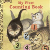 My First Counting Book, Lilian Moore, Hardcover book cover
