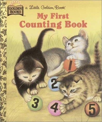 My First Counting Book, Lilian Moore, Hardcover book cover