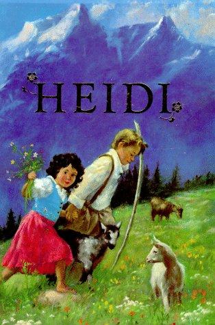 Heidi, Johanna Spyri, Hardcover book cover